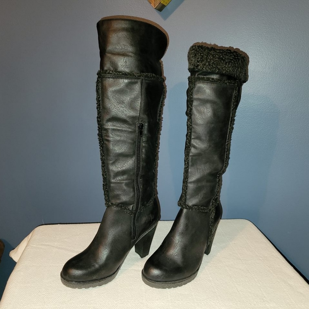 Tall Dark Brown Boots Brand New